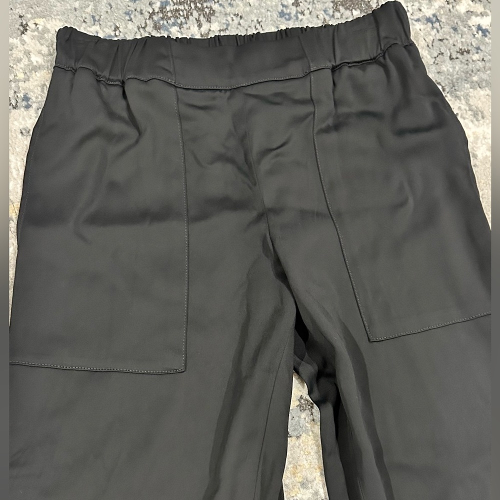 Massimo Dutti Womens Black Dress Pants Viscose SZ 4 US Model 5045